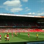 The cobbold stand at portman road, ipswich