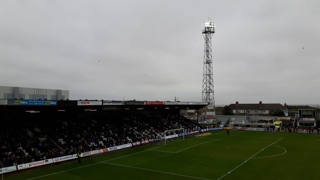 The Pontoon Stand Blundell Park