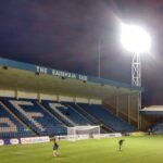 The Rainham end at the priestfield stadium gillingham