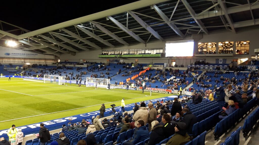 South Stand at the Amex Stadium Brighton