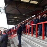 East Terrace at the Lamex Stadium (Broadhall Way) Stevenage