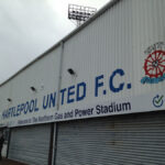 main entrance at Victoria Park Hartlepool