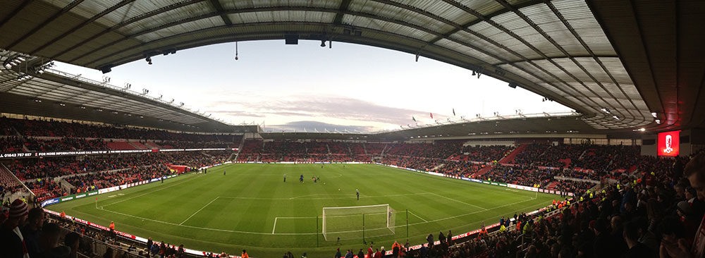 Middlesbrough v Sheffield Wednesday in the 3rd round of the fa cup