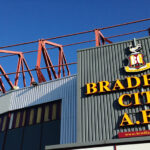 Main entrance at Bradford City FC