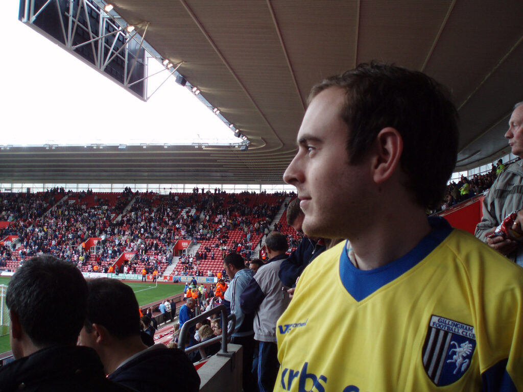 Gillingham away at Southampton