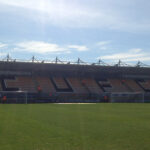Away end at the Abbey Stadium, Cambridge United
