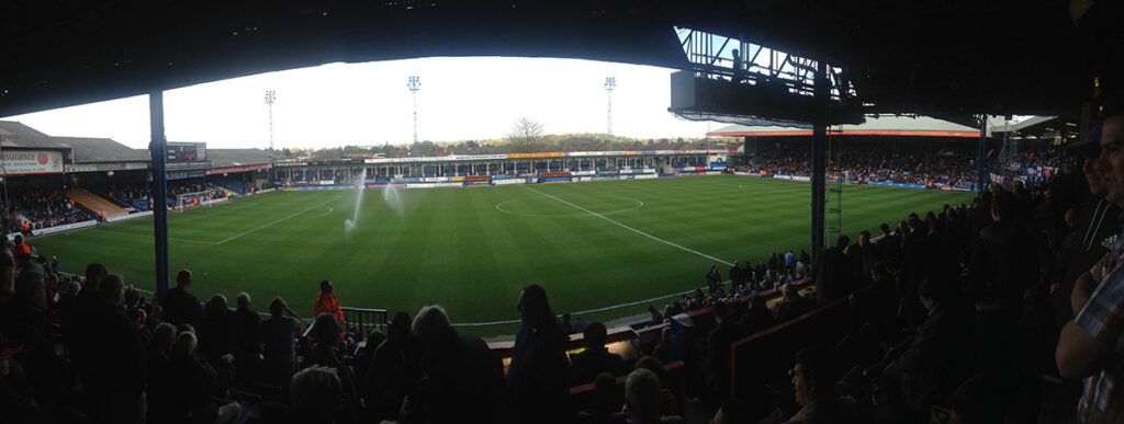 Panoramic photo of Kenilworth Road