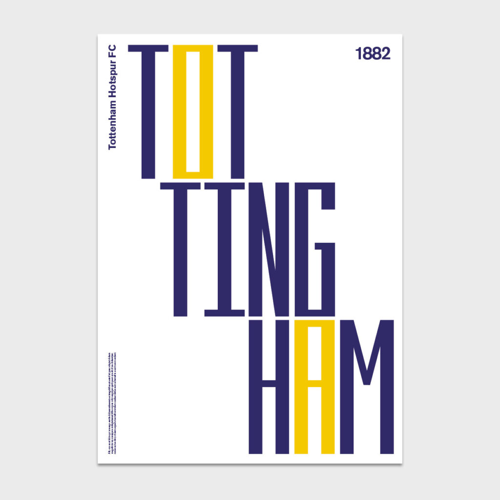 Dinkit 92 editions print - Tottenham 