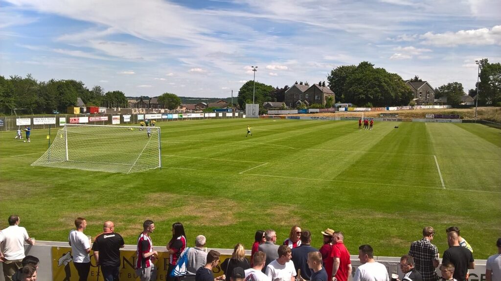 Stocksbridge Park Steels v Sheffield United 2017 at the Look Local Stadium