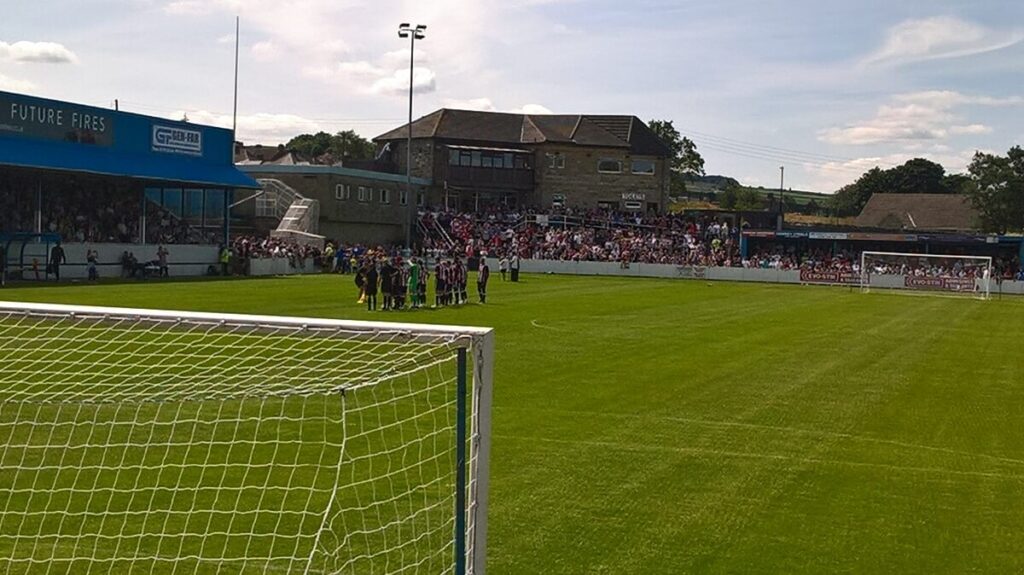 Stocksbridge Park Steels v Sheffield United 2017 at the Look Local Stadium