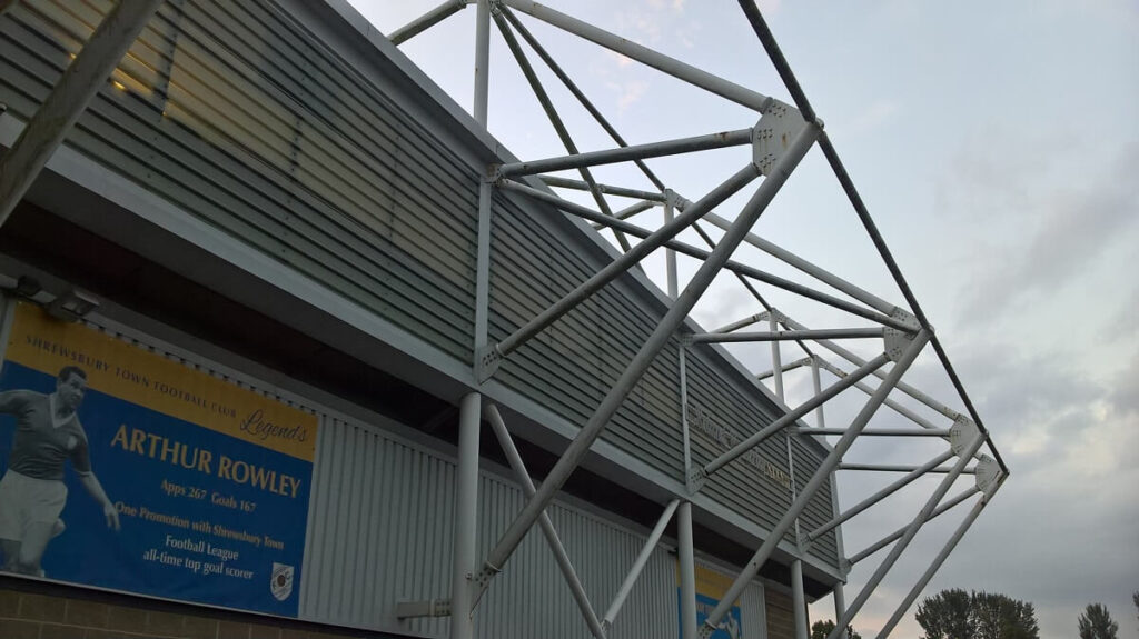 Shrewsbury Town New Meadow (Montgomery Waters Meadow)