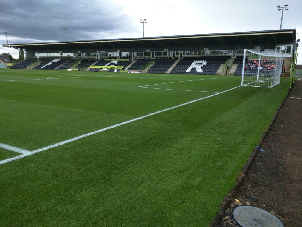 East Stand at The New Lawn