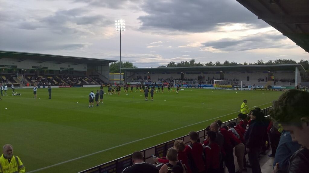 Burton v Leicester pre season friendly