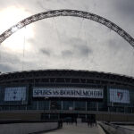 Tottenham v Bournemouth prematch in the Premier League at Wembley Stadium