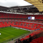 Wembley Stadium home to the England national team and Tottenham Hotspur