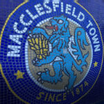 Mosaic mural at Moss Rose home of Macclesfield Town FC